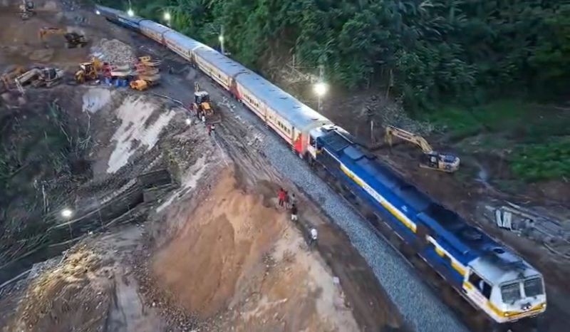 NFR restores Jamira-Bairabi rail stretch in 10 days. (Photo Courtesy: NFR)